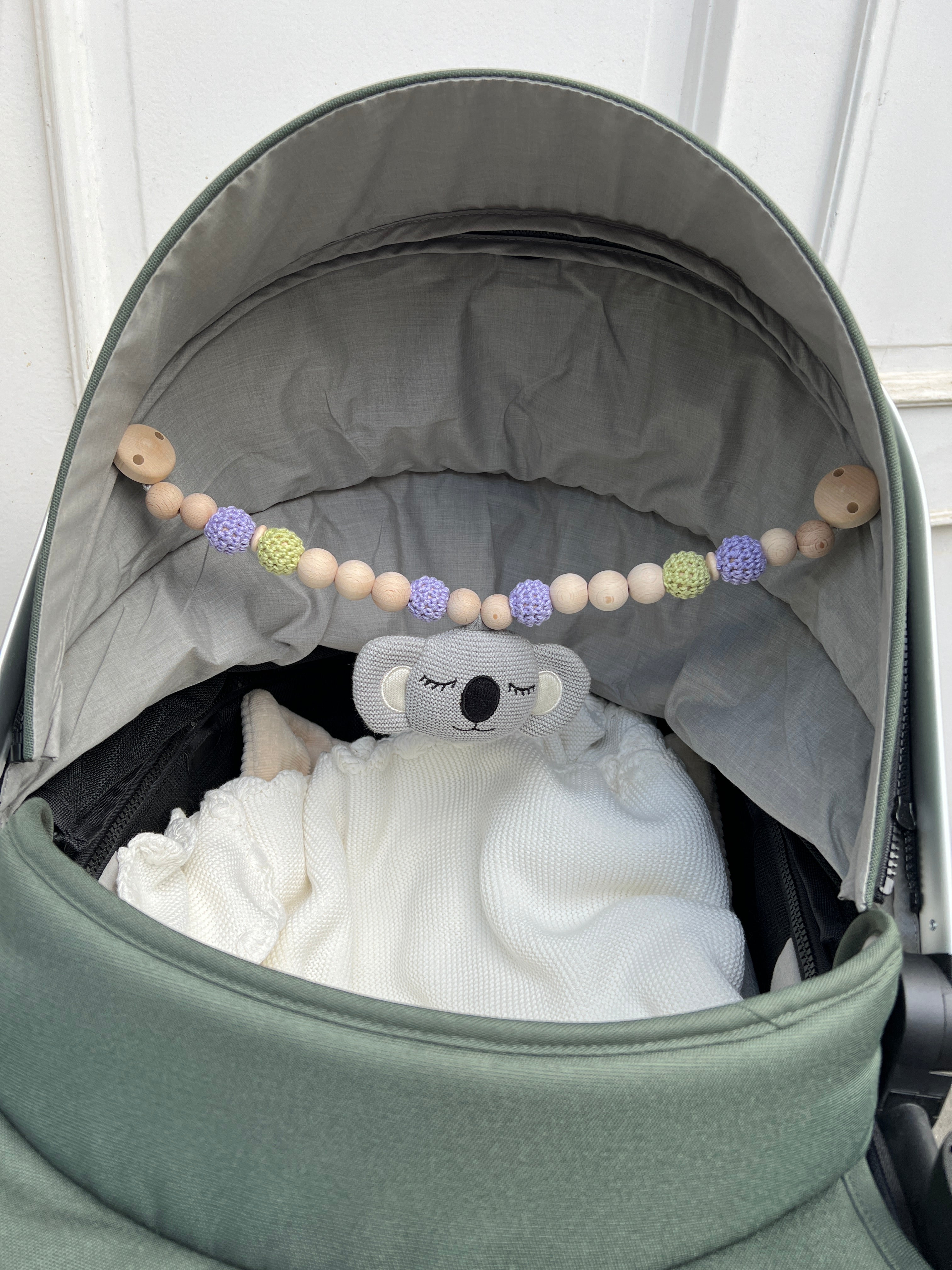Kinderwagenkette "Hugo" Lilac