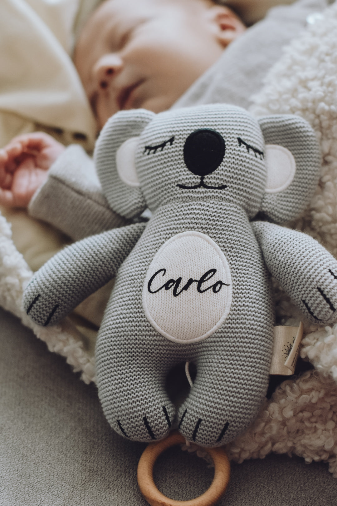 Spieluhr Koala "Hugo" aus Bio-Baumwolle
