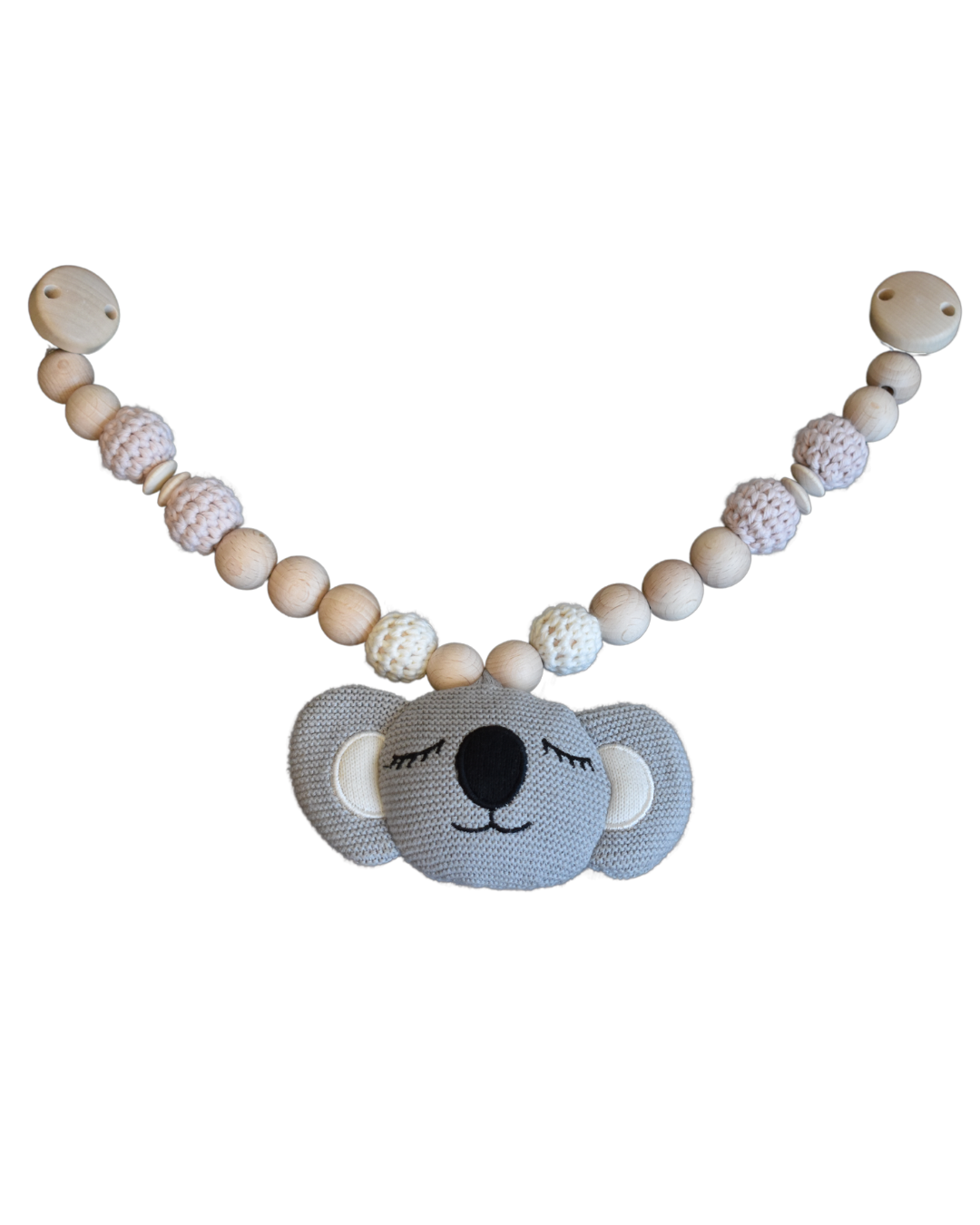 Kinderwagenkette Koala "Hugo" Eukalyptus