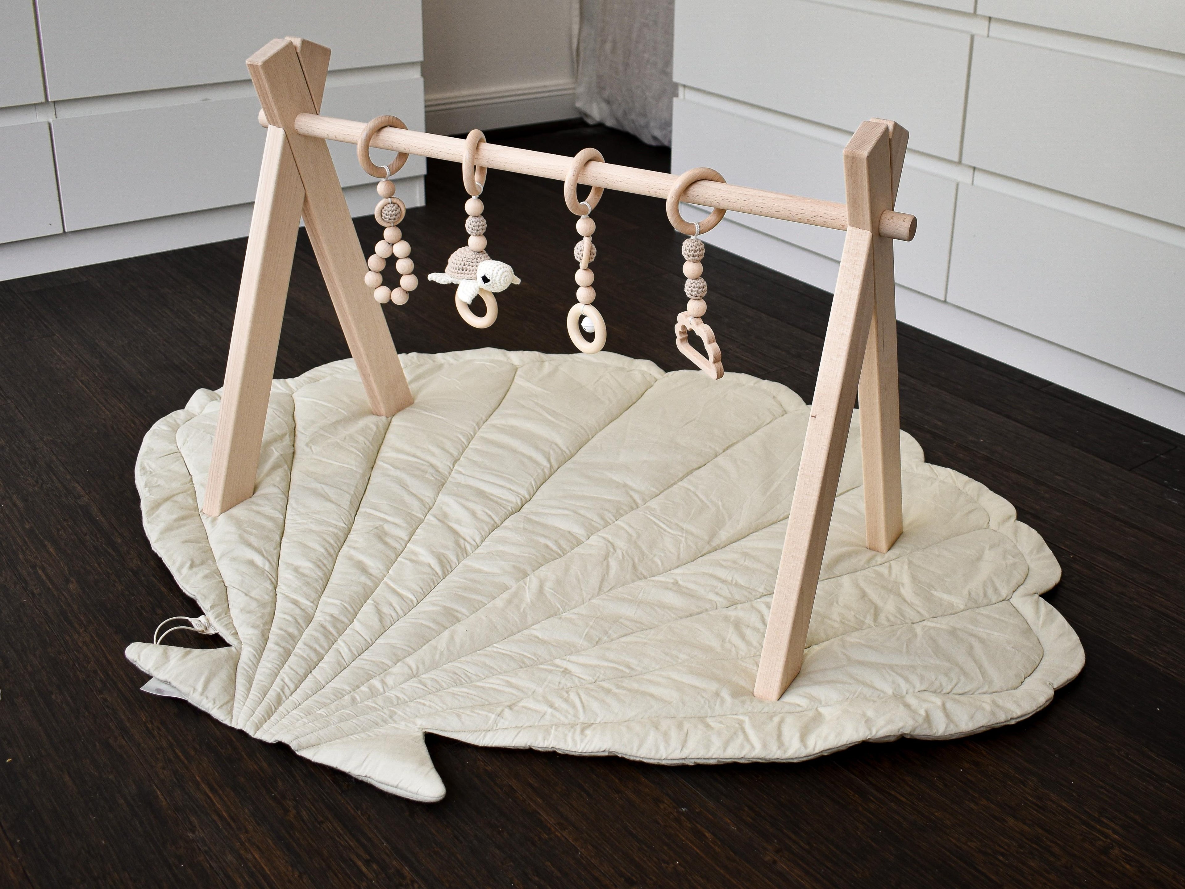 Spielbogen Holz "Henry" Beige