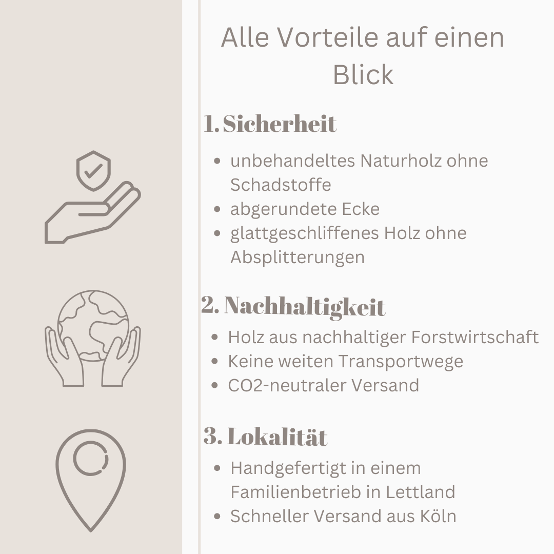 Kletterset "Olaf" - Kletterdreieck, Rutsche & Kletterbogen/ Piklerdreieck