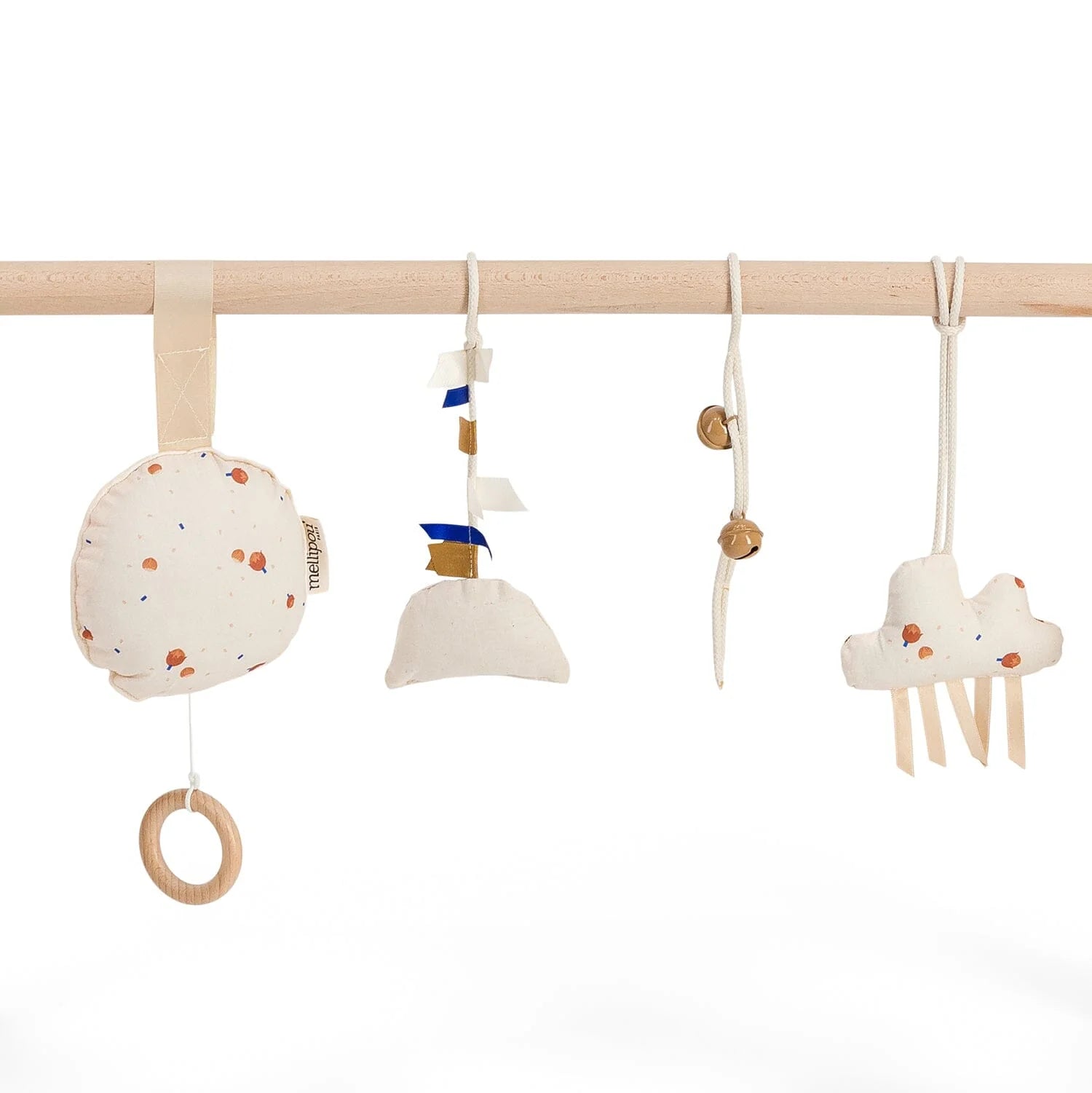 Musikalischer Spielbogen aus Holz - Noisette "La Boum"