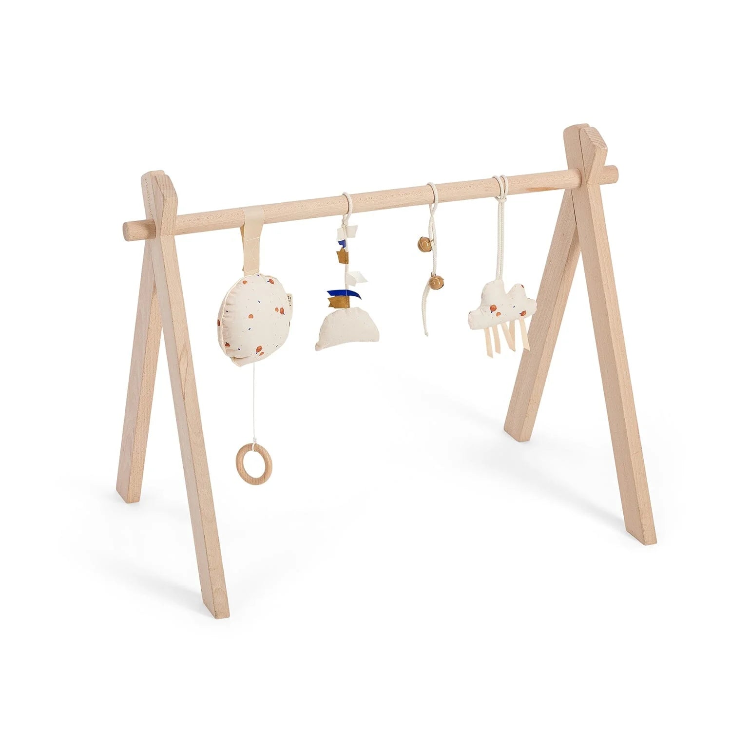Musikalischer Spielbogen aus Holz - Noisette "La Boum"
