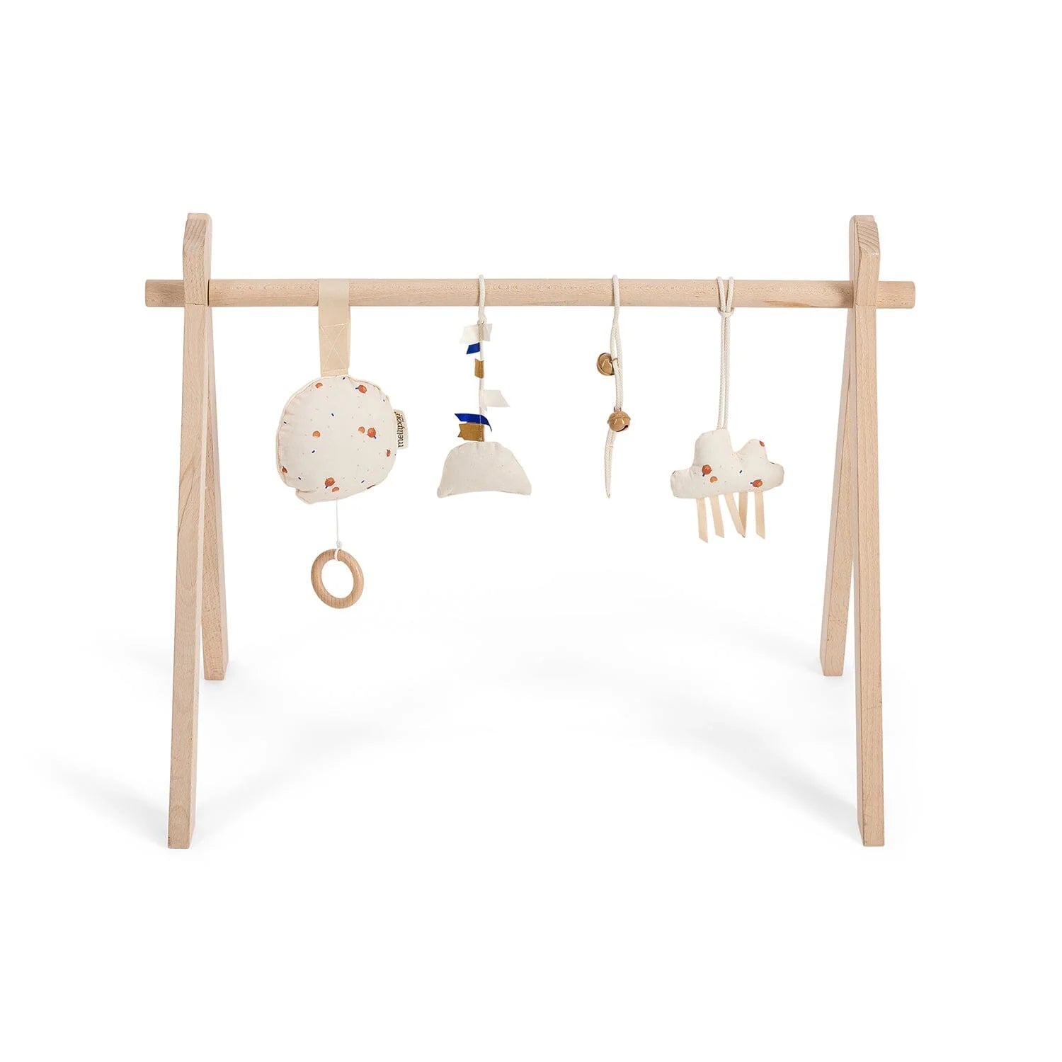 Musikalischer Spielbogen aus Holz - Noisette "La Boum"