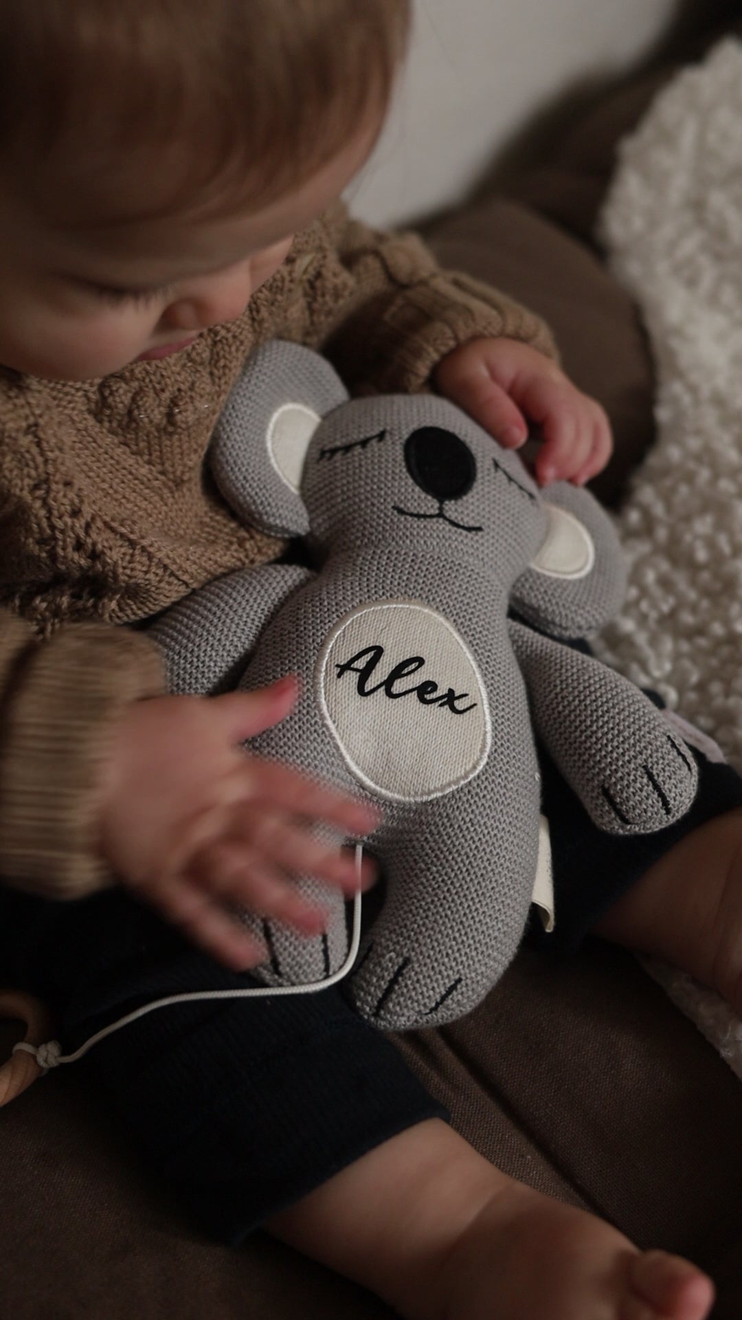 Spieluhr Koala "Hugo" aus Bio-Baumwolle
