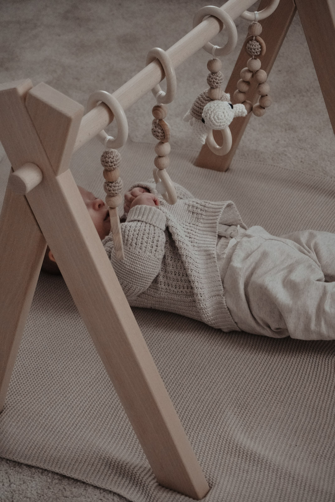 Spielbogen Holz "Henry" Beige