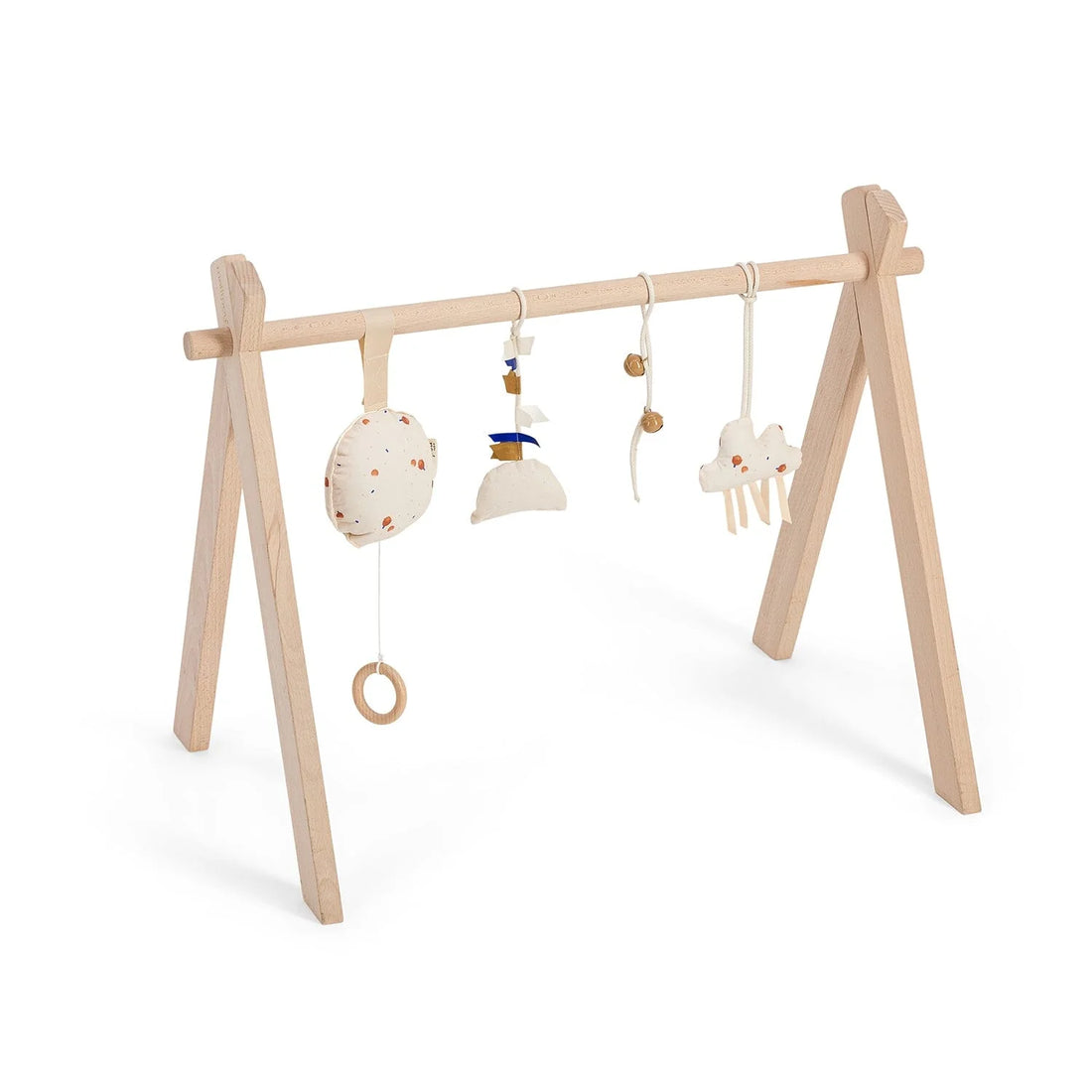 Musikalischer Spielbogen aus Holz - Noisette &quot;La Boum&quot;