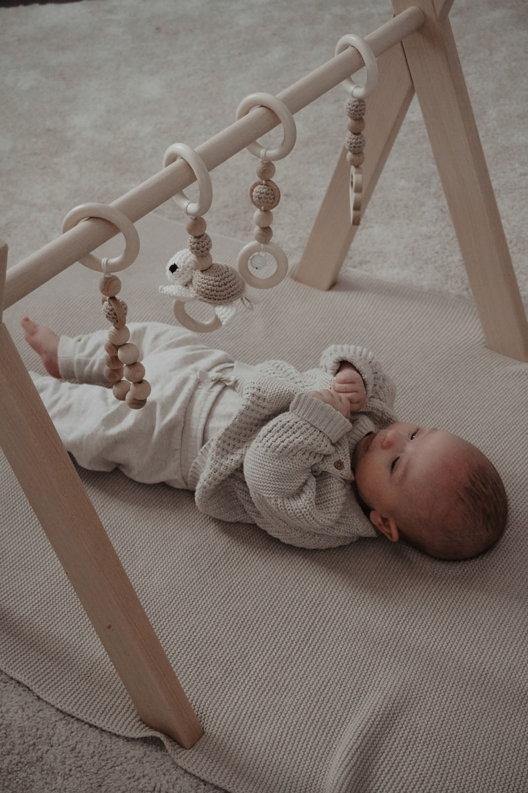 Spielbogen Holz "Henry" Beige
